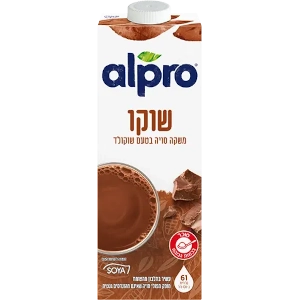 אלפרו משקה סויה שוקו 1ל
