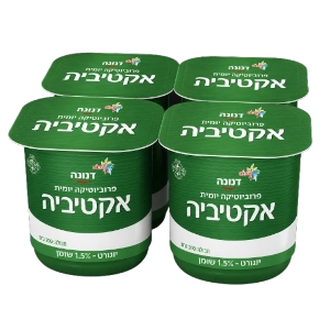4יח אקטיביה 200 גרם 1.5%